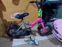 Rowerek dla dziecka i autko aku