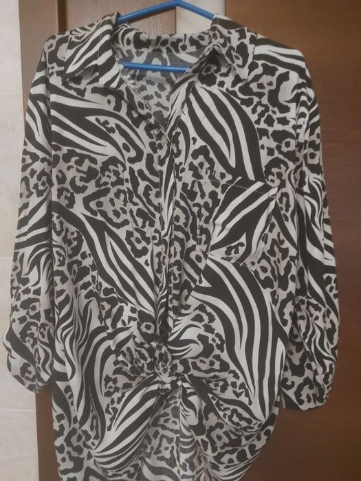 Koszula modny print 44