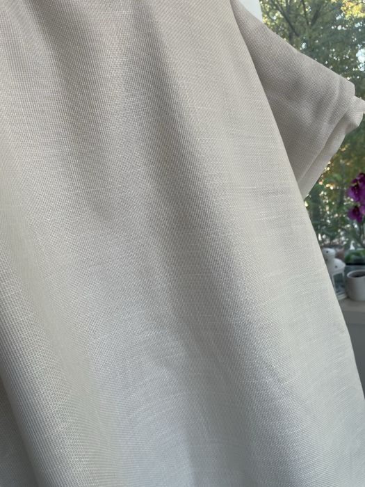 Cortinas em tecido Bege