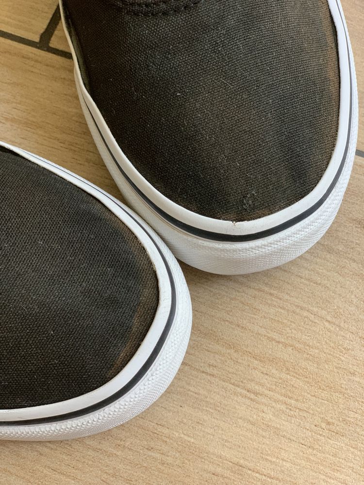 Niskie tenisówki trampki Vans era w kratkę checkered