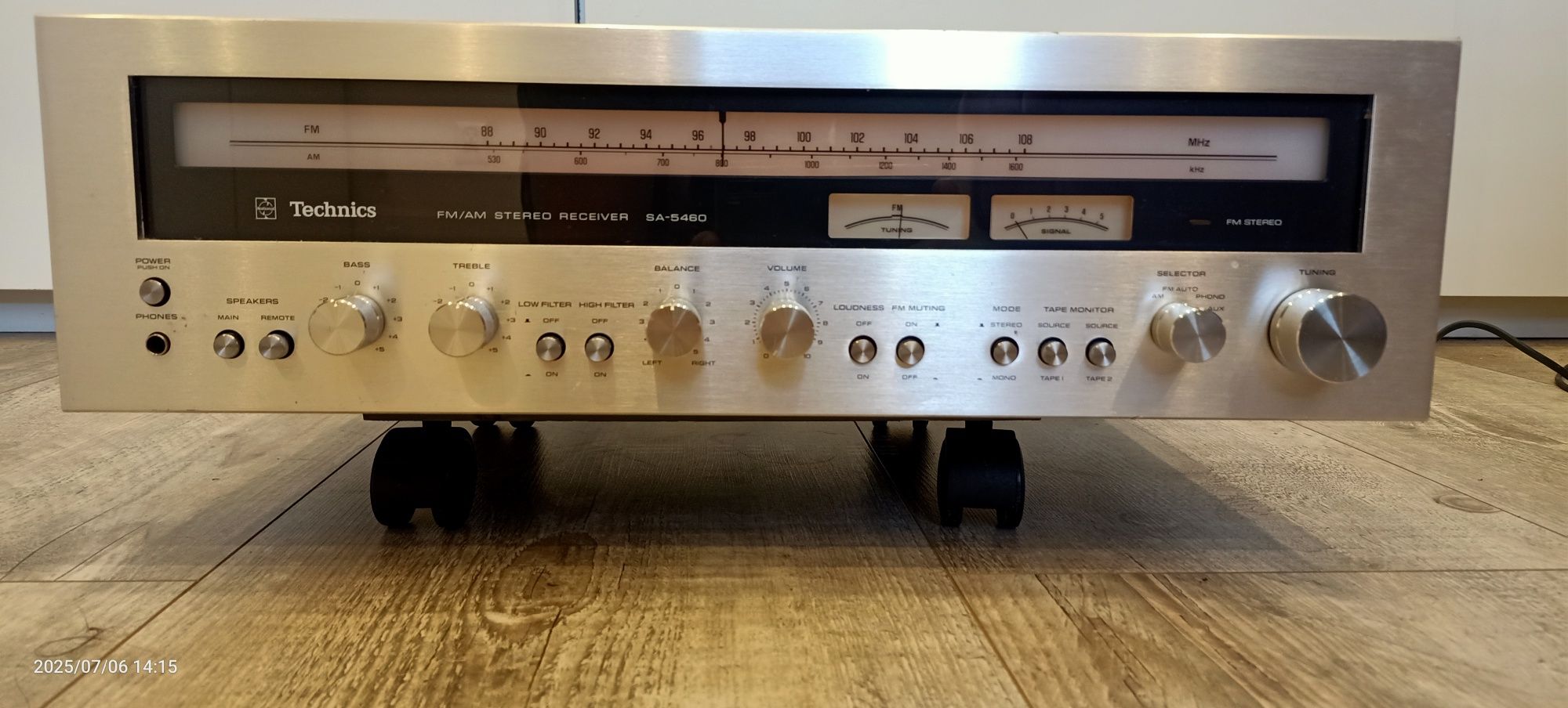 Technics SA 5460 Srebrny