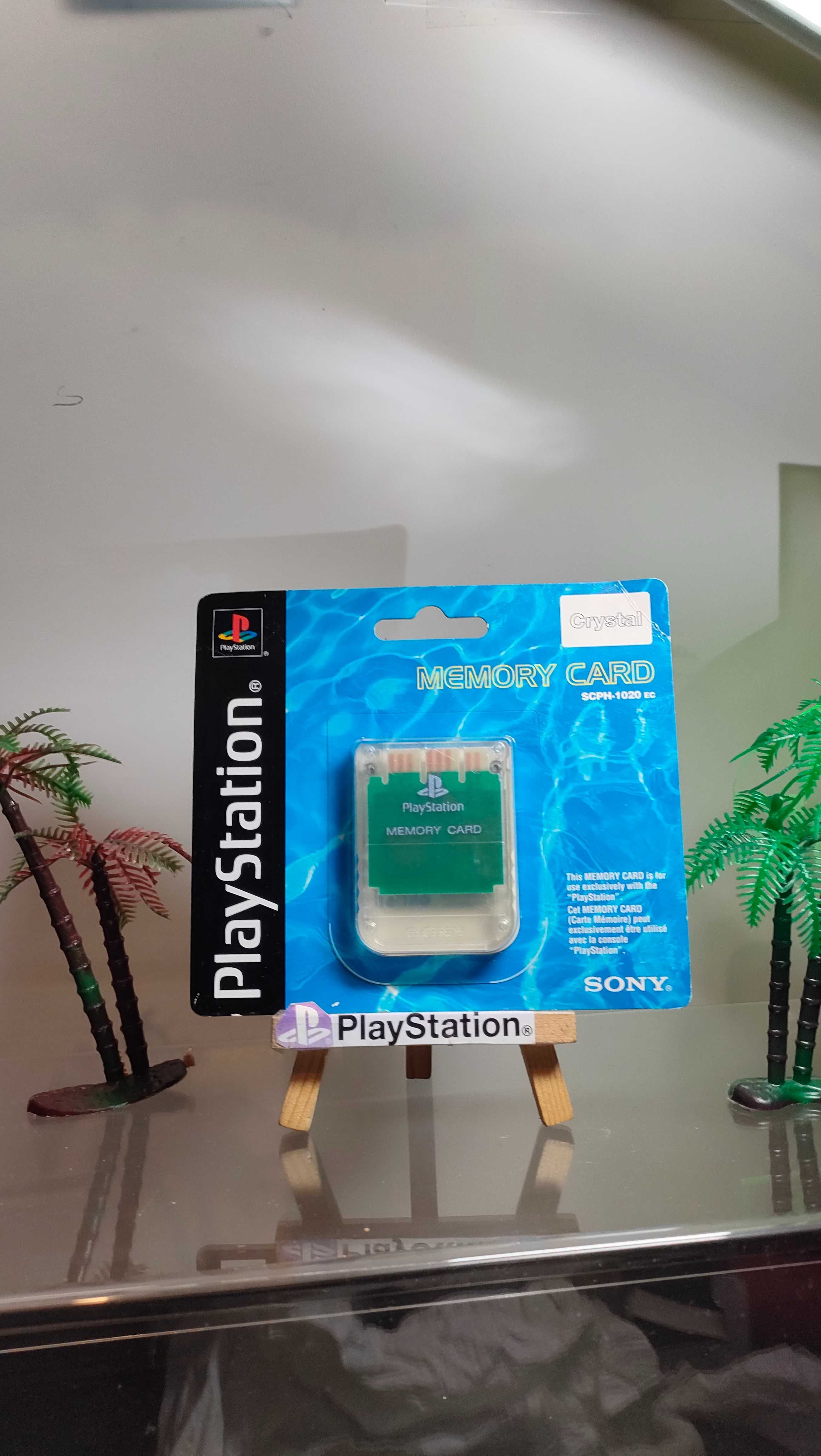 Karta pamięci do Playstation 1 ps1 Crystal SCPH-1020EC Memory Card