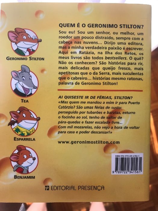 Geronimo Stilton livro