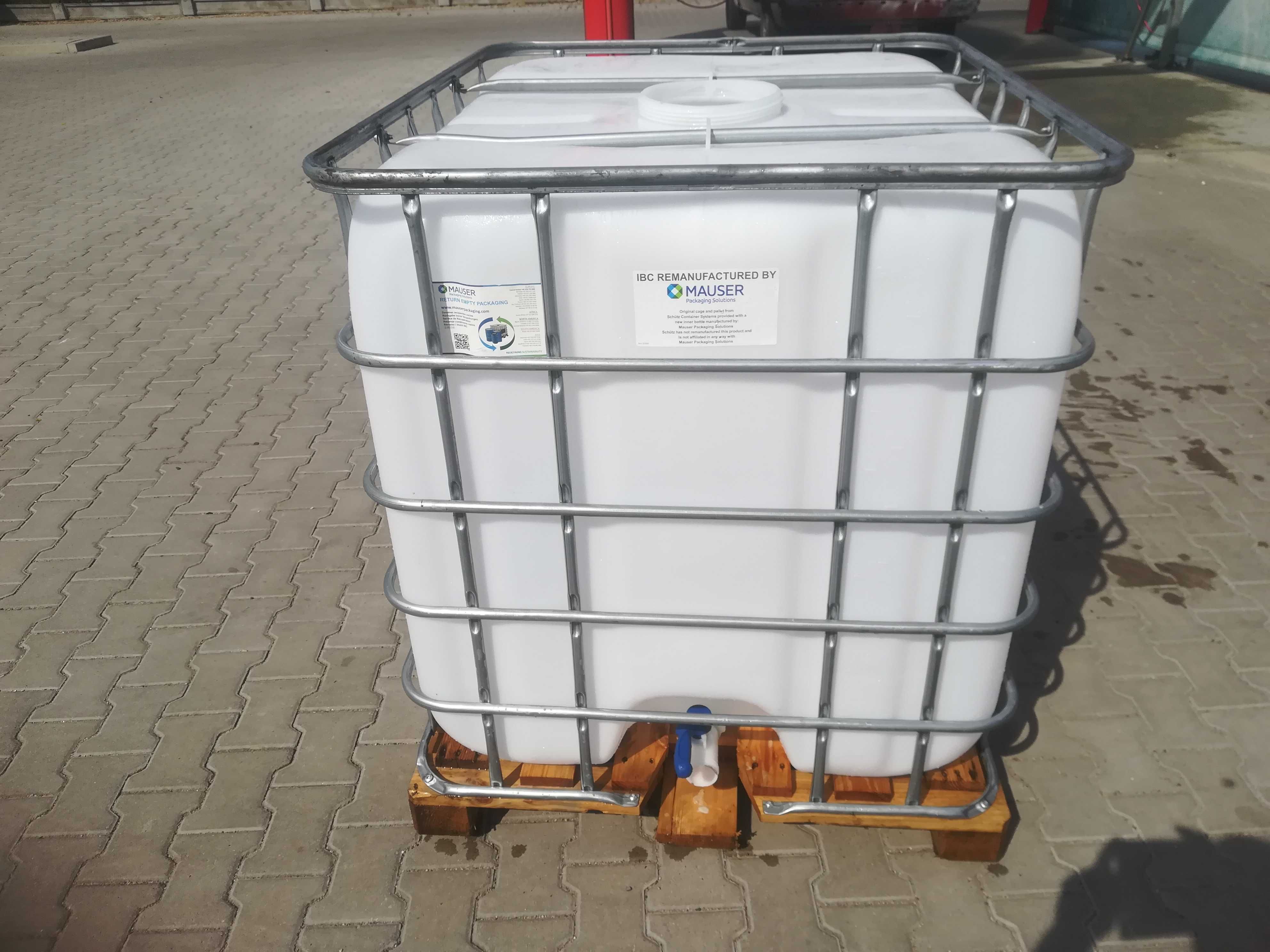 Zbiornik 1000/600 litrów Mauzer IBC