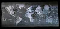 Podkładka pod myszkę i klawiaturę - Mapa świata 90 x 40 cm