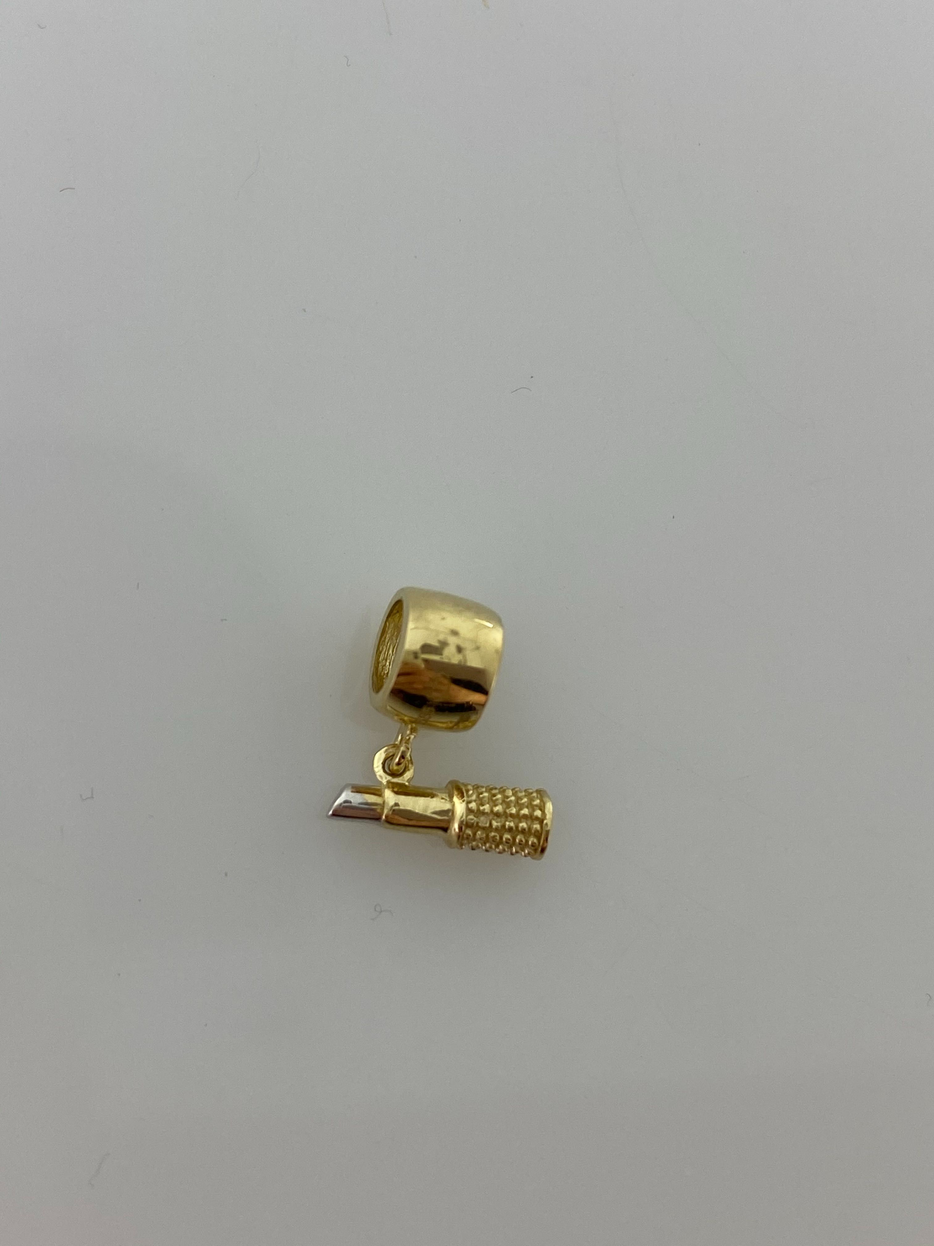 Złoty element charms na bransoletkę Pandora, Próba 585. Nowy (504)