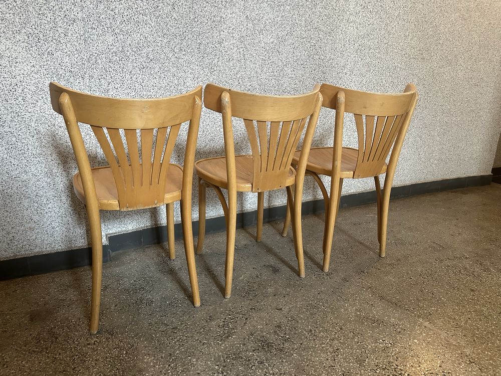 Krzesła gięte Radomsko lata 90