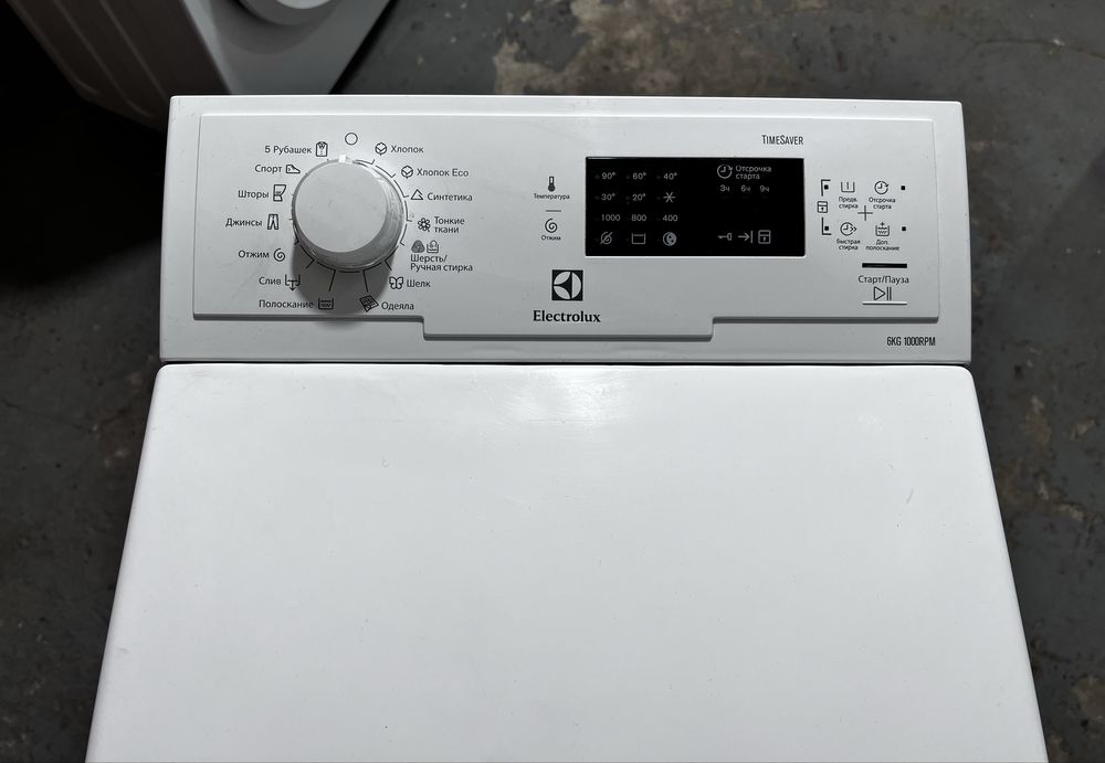 6 кг 1000 об вертикальная машина ELECTROLUX ewt1062 Доставка бесплатно