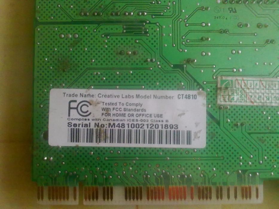 Creative CT4810+naprawa pc