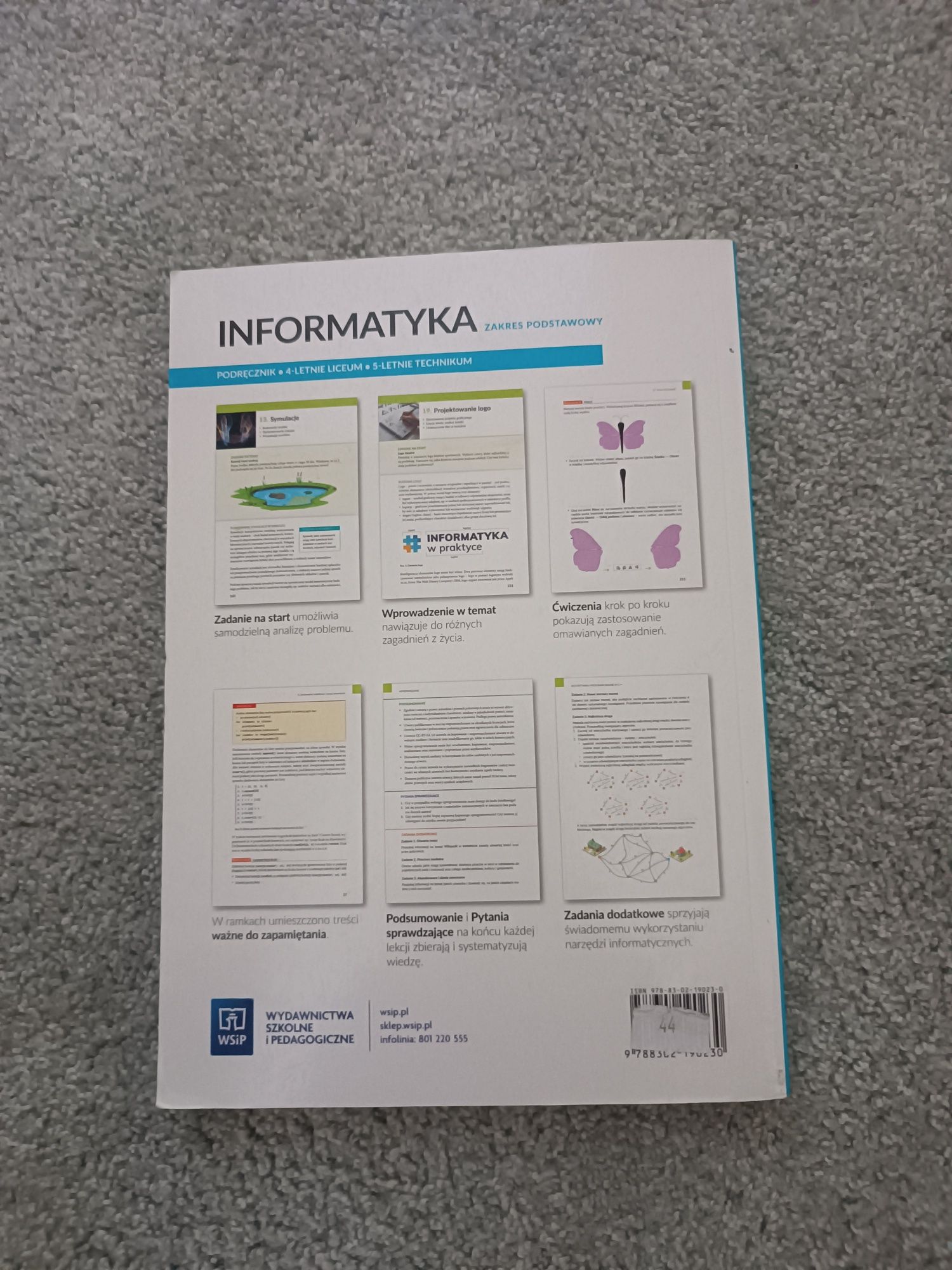 Informatyka klasa 2 technikum/liceum WSIP