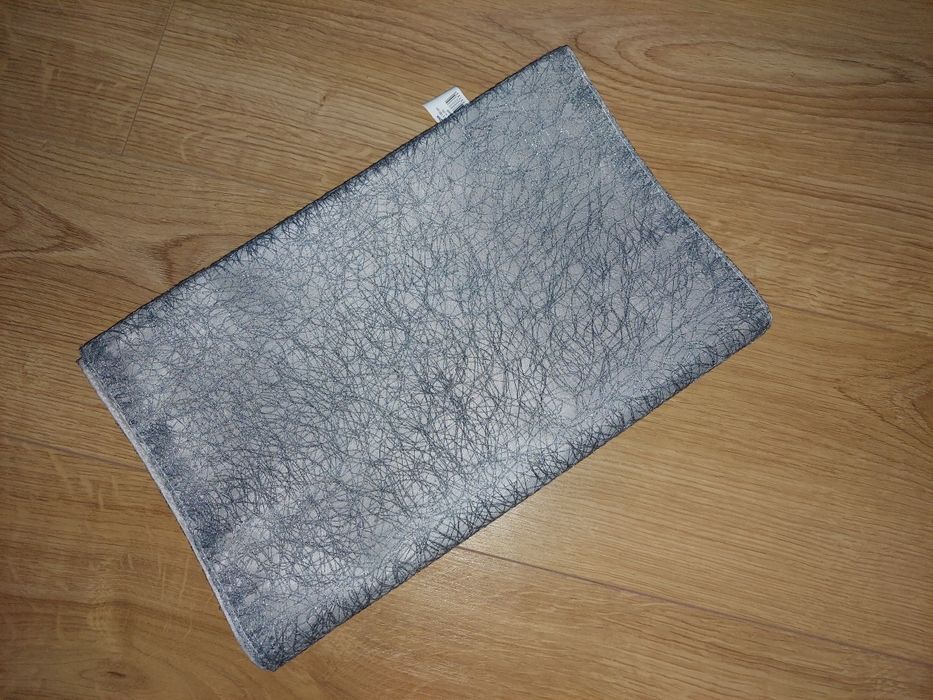 Bieznik/Serweta 35x 180 cm szary że srebrna nitka nowy home&you