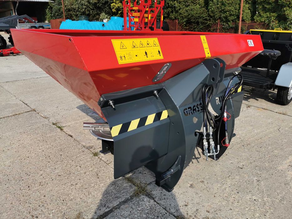 Nowy Dwutarczowy rozsiewacz nawozów MASTER JUNIOR GRASS ROL 600L/1000L