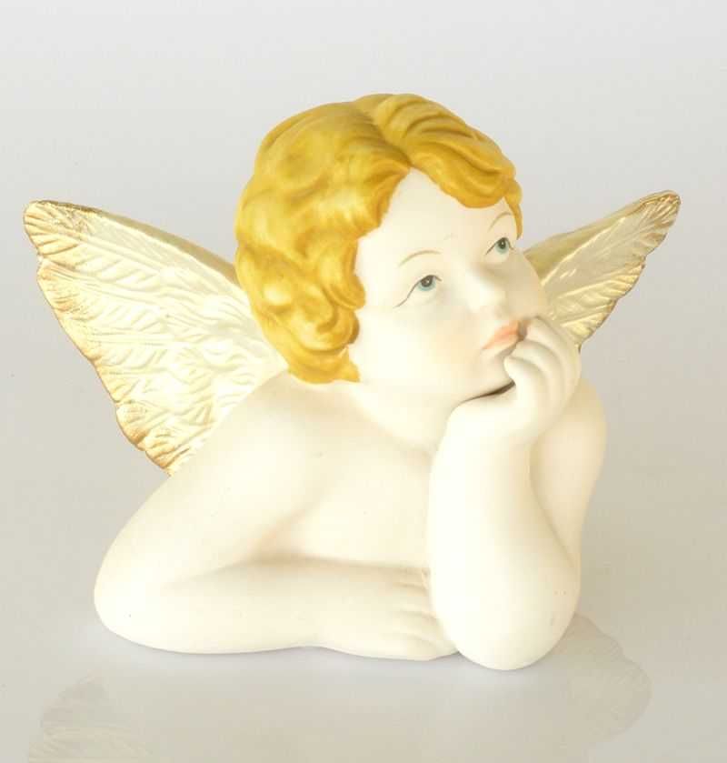 Aniołek Aniołki Rafaela ze Skrzydłami z Ceramiki na Prezent