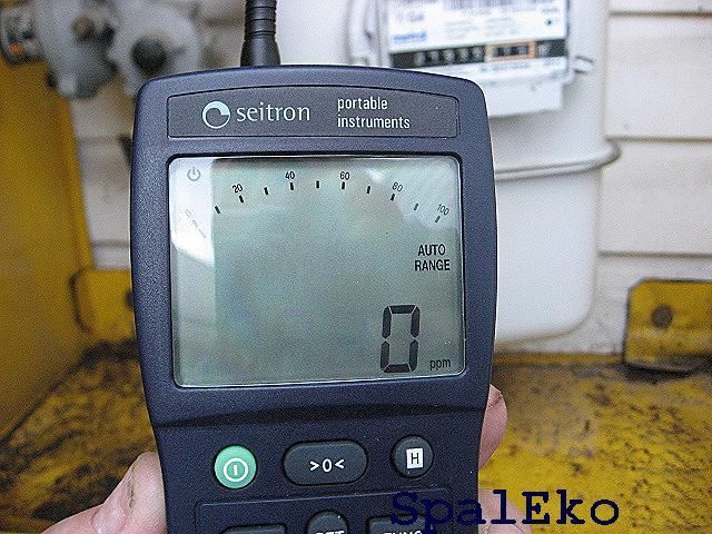 Detektor gazu LPG, Metan, Ziemny Seitron Czujnik SpalEko pl
