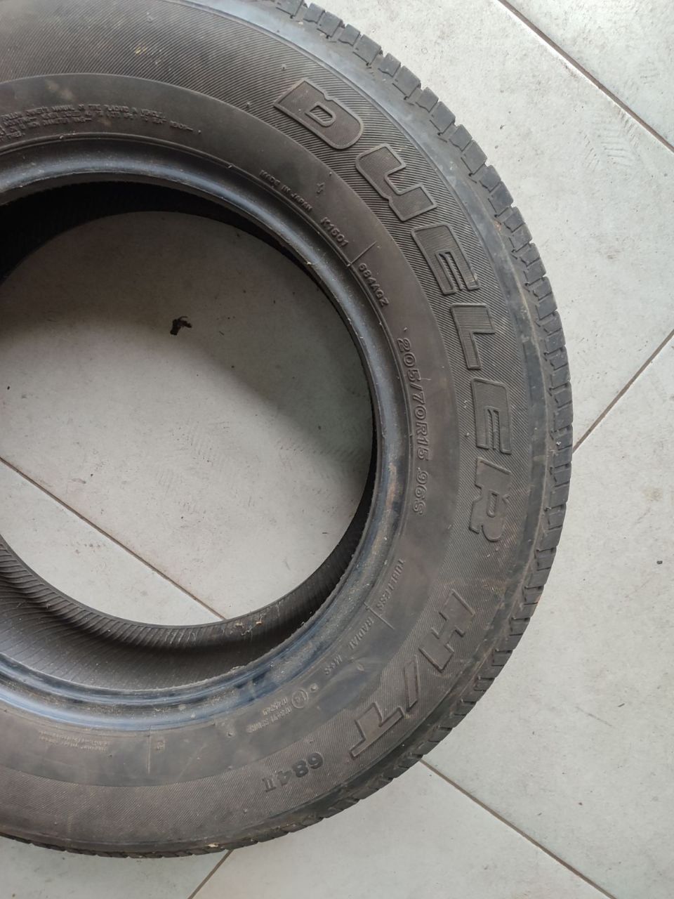 Комплект шин Bridgestone Dueler H/T 205/70 R15