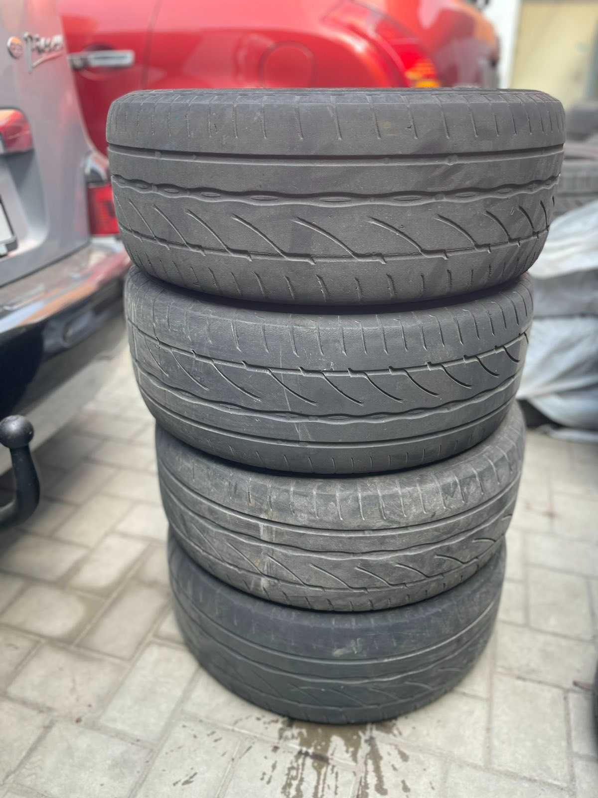 Продам летнюю резину BRIDGESTONE POTENZA 215/55R16