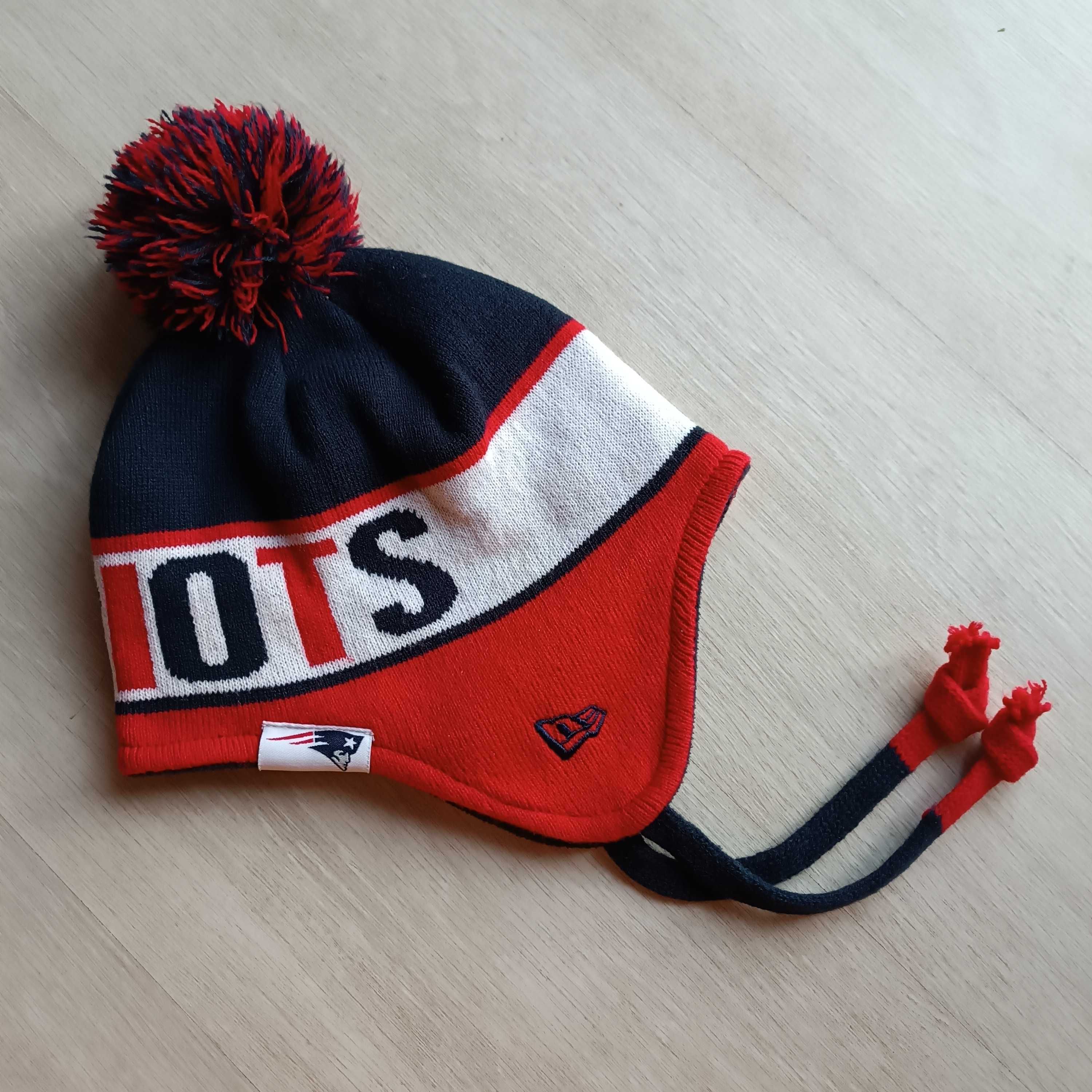 Зимова шапка Patriots New Era, 54-57 см. Оригінал