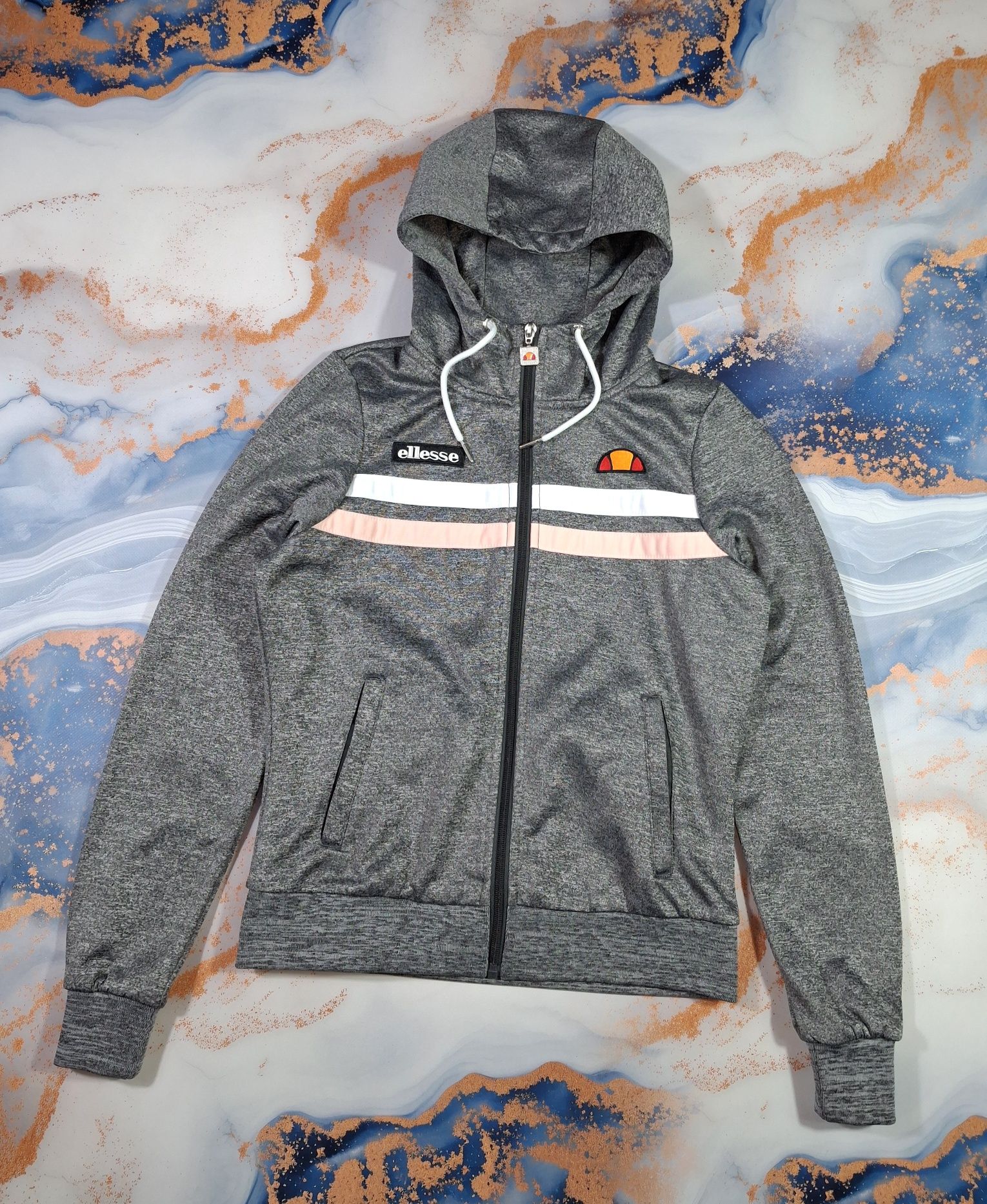 Худи Ellesse кофта женская с капюшоном толстовка