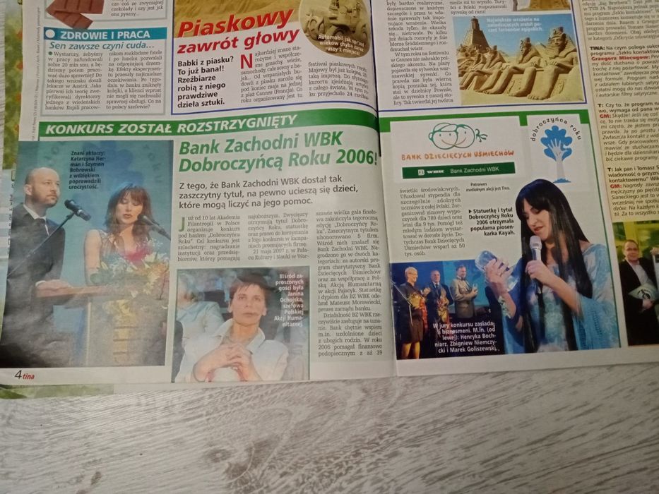 Czasopismo Tina 2007 r.