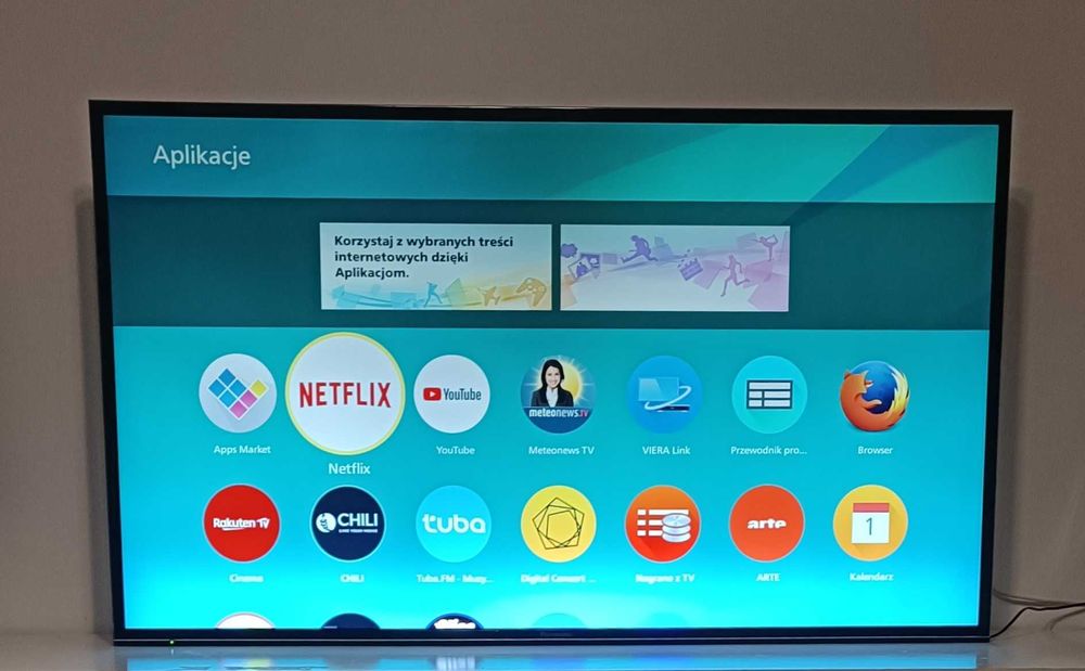 TV Panasonic 49 Cali LED 4K Smart TV DVB-T2 + Uchwyt + Hdmi +Upominek+