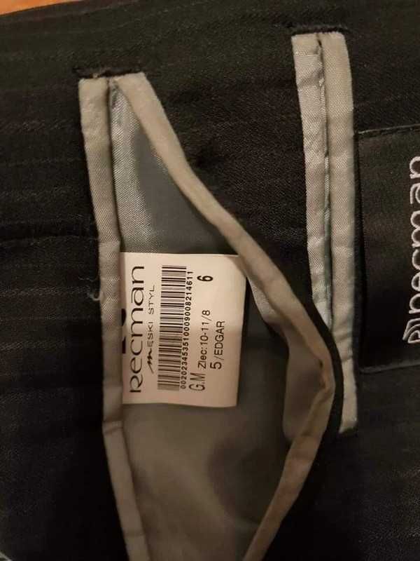 Garnitur RECMAN marynarka 188/100 + kamizelka + spodnie 188/94 - L/XL