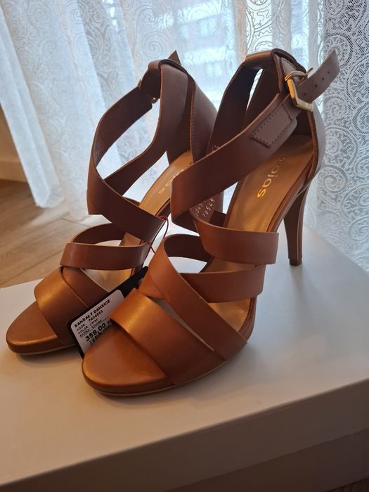 Sandały damskie nowe z metką firmy Wojas. .