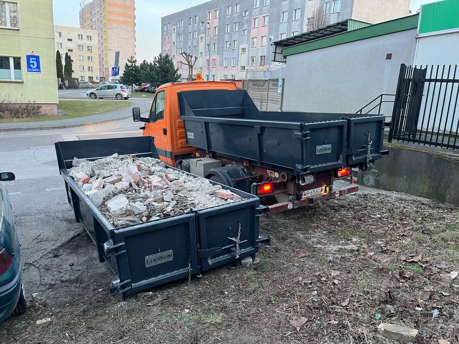 Kontener na Gruz Wywóz Gruzu Skip Pojemnik Tanio