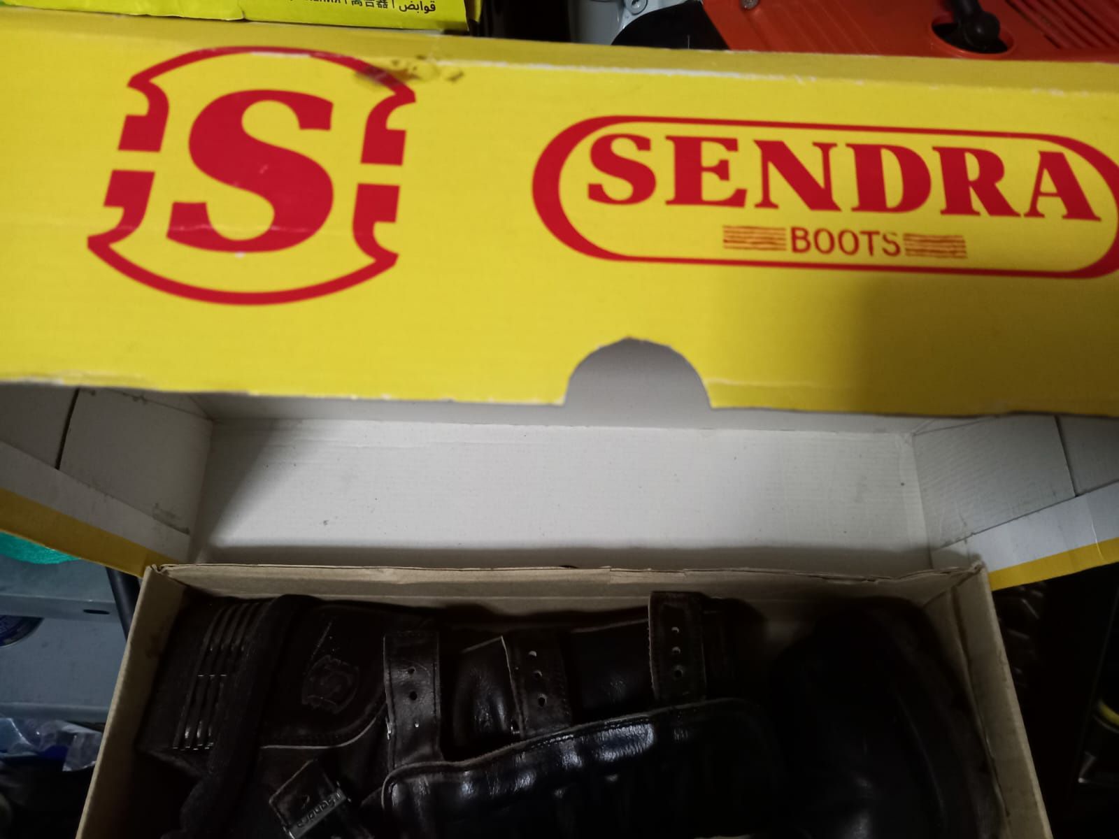 Botas Sendra usadas uma vez