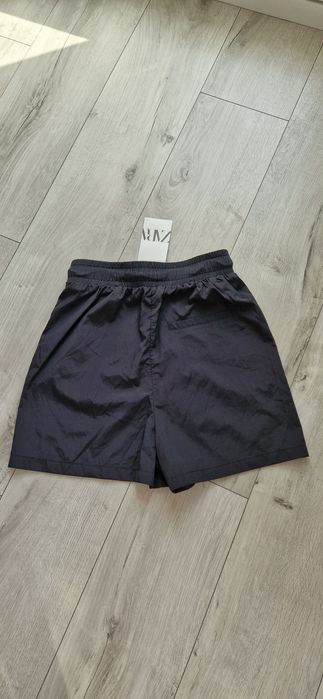 Zara krótkie spodenki szorty sportowe czarne