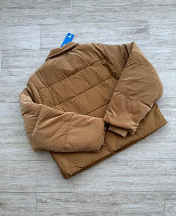 США! Зимові жіночі пуховики Adidas Velvet Puffer IB2028 Оригінал! XS,M