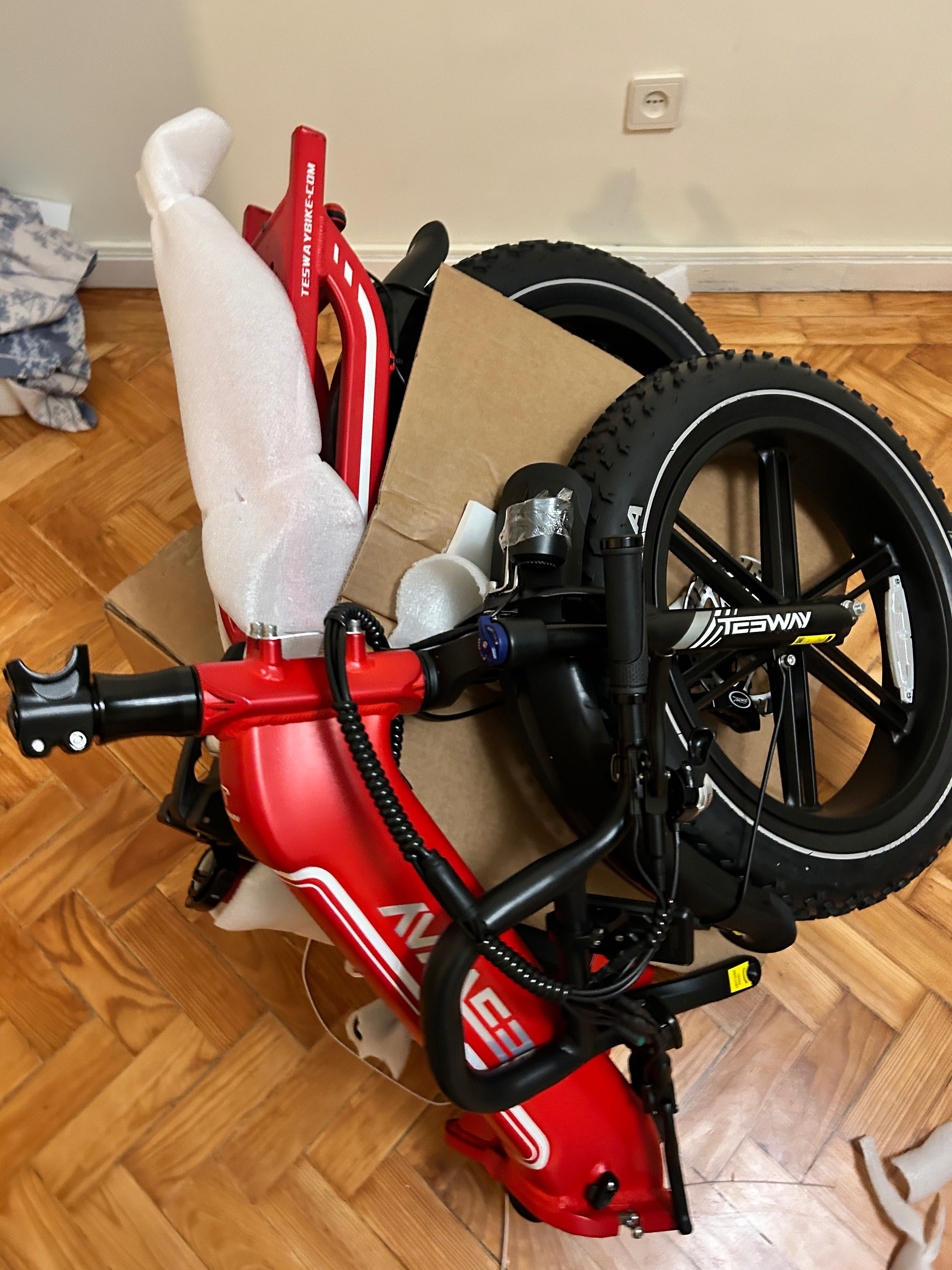 Tesway X5 Pro Step Thru 52V 60Ah 200 Miles Long Range Ebike