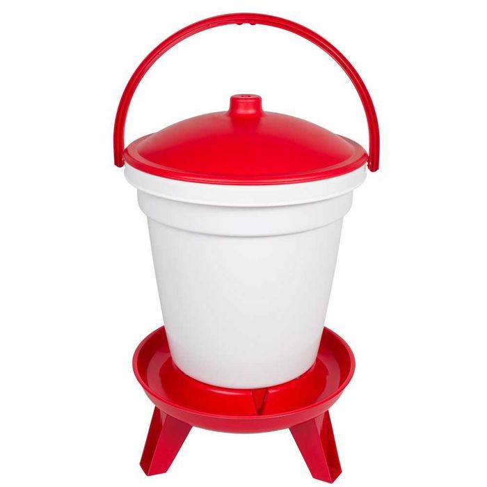 Zestaw Poidło 18L Na Nóżkach I Karmidło 22Kg