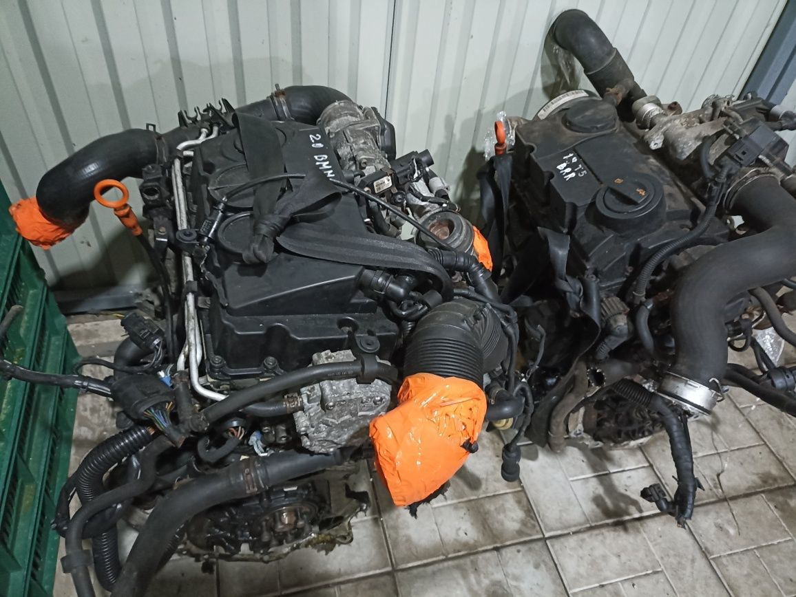 Двигун, мотор 1.9 bls, brr. 2.0 cba, bmm, bmp