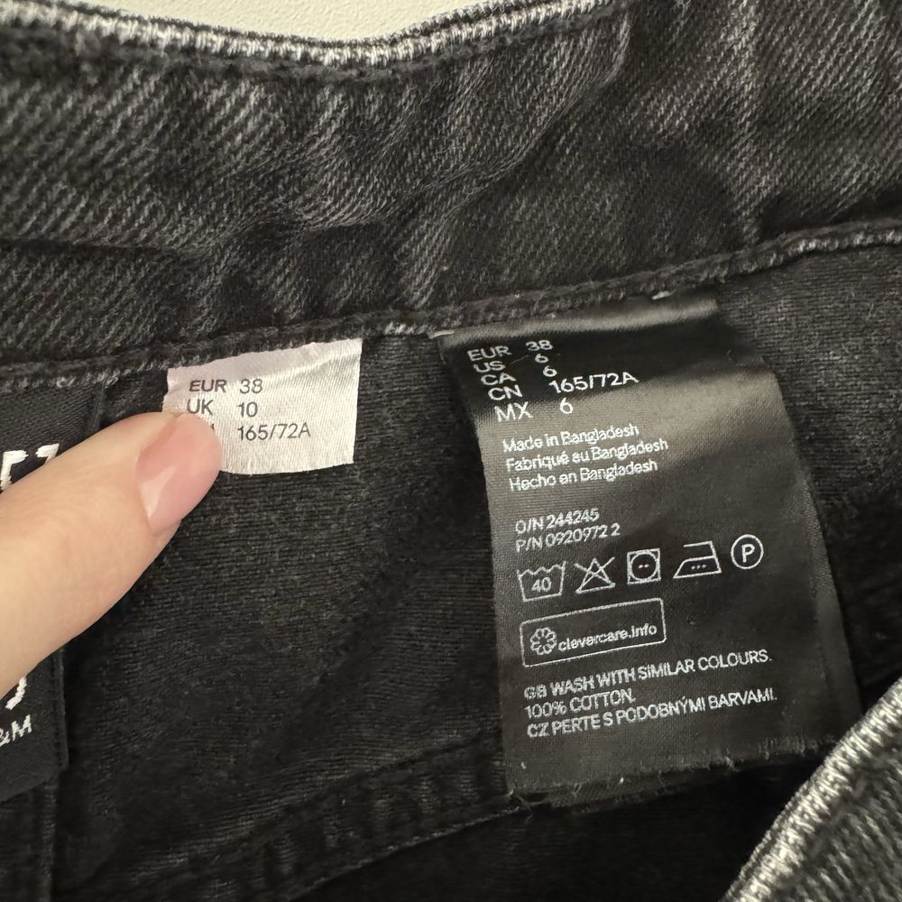Джинсові шорти бермуди h&m divided 38 м