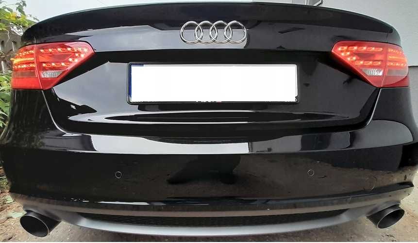 tłumik sportowy wydech przelot AUDI A5 A4 B8 100mm