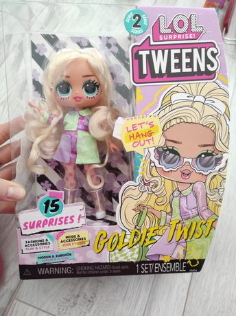L.O.L surprise Twins Goldie Twist seria 2 nowa