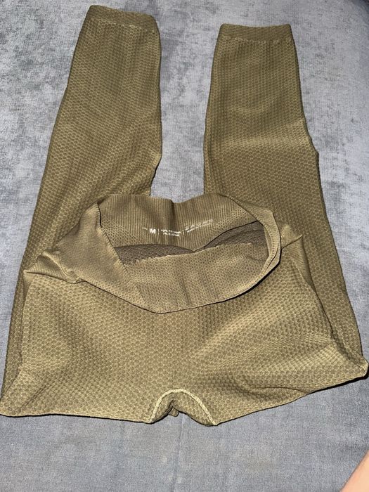 Leggings de Cintura Regular Peach Perfect FX - Military Green