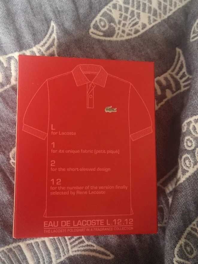 Męska woda toaletowa Crocodile Lacoaste Red Style w kolorze czerwonym