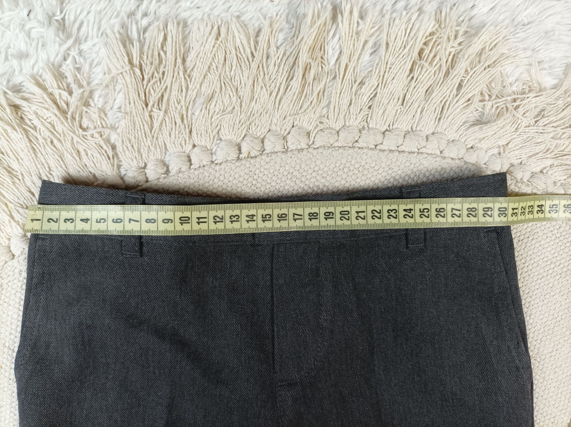 Nowe galowe spodnie na kant eleganckie 116-122