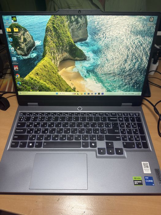 Ноутбук lenovo loq 15IAX9 core i5 12450hx rtx 3050
