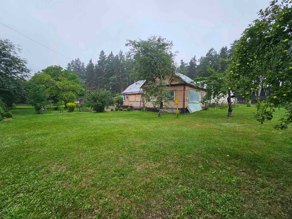 Ділянка з дачним будинком 25 соток  Комарівка Ліс