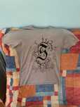 T-shirt cinzenta Salsa (Victorian Punk)