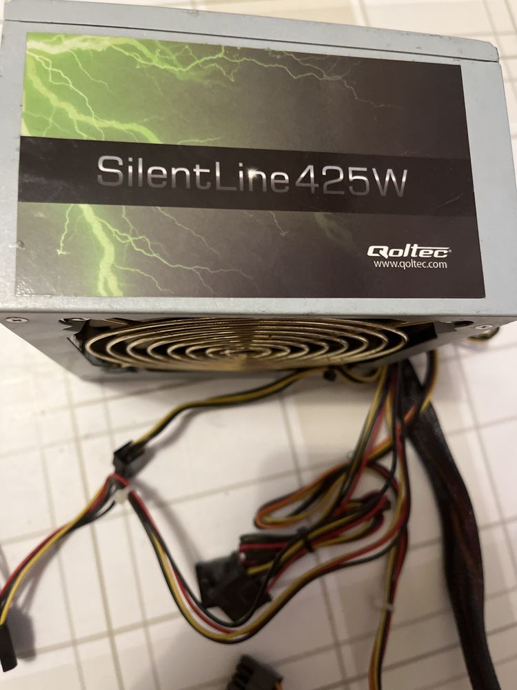 Zasilacz  Qoltec Silentline 425w