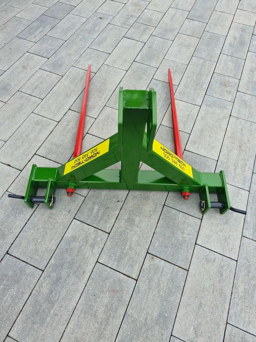 widły do bel, balotów, igła, podnośnik do siana na tył ciągnika, tuz