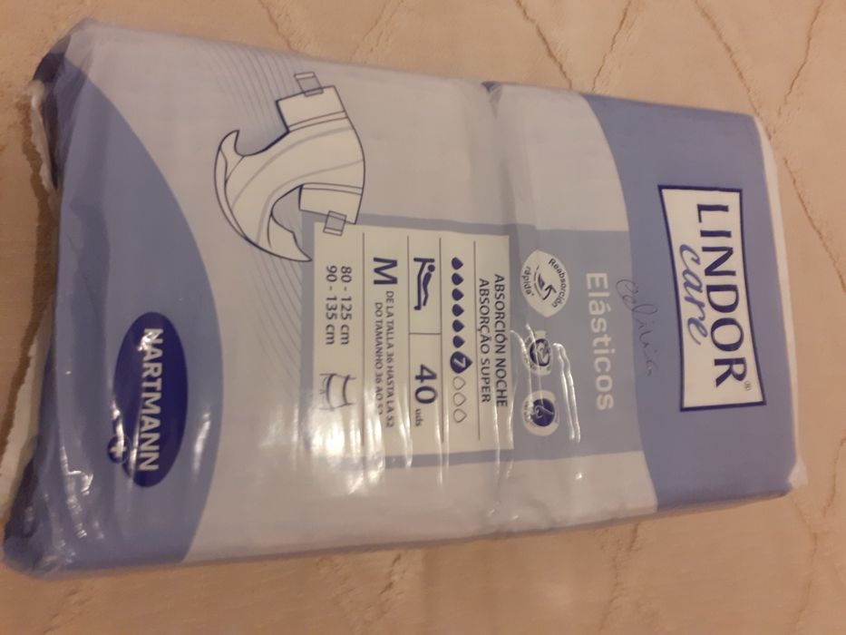 Fraldas Lindor emb. de 40 pcs