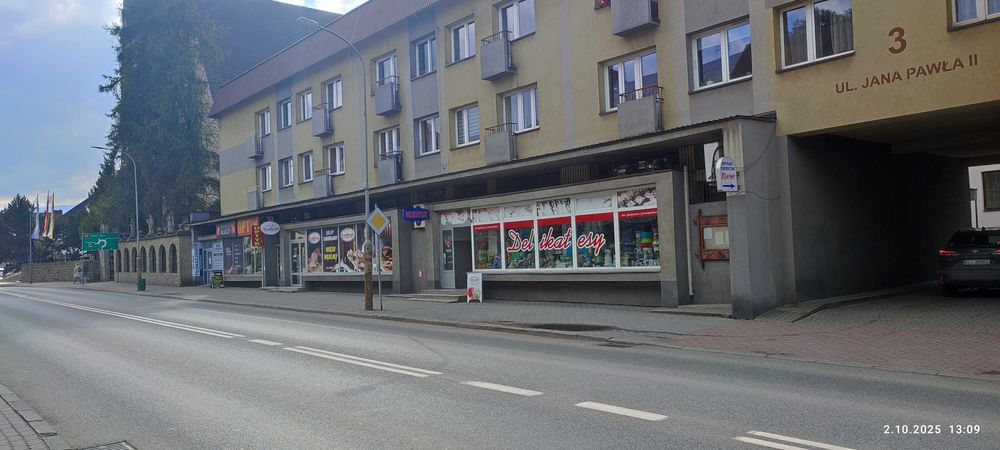 Lokal usługowo handlowy w centrum Limanowej z możliwością wykupu.