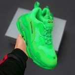 Balenciaga Triple S neon zielone trampki buty meskie damskie 36 - 40