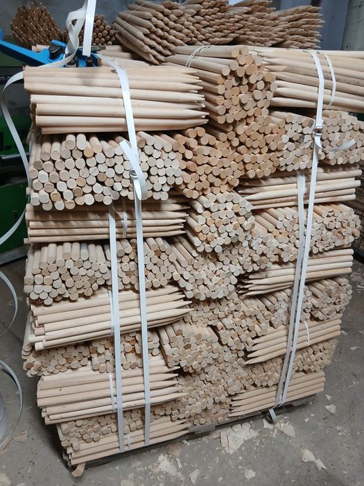 Okrągłe paliki fi20 25cm 40cm geodezyjne szpilki drewniane