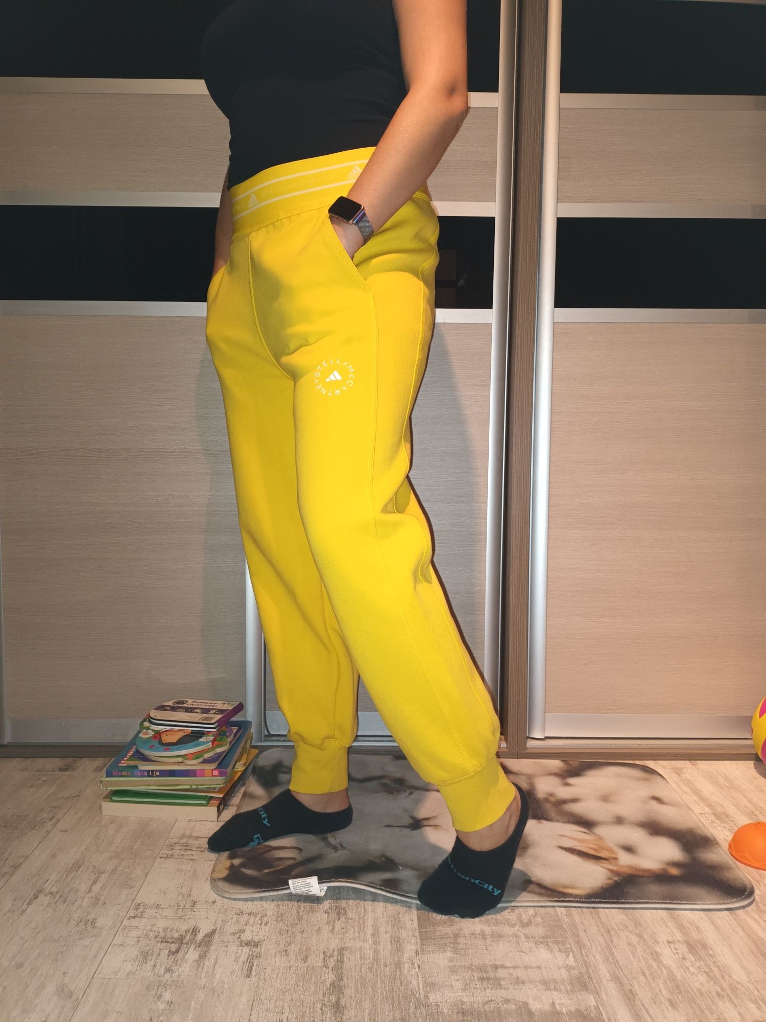 Spodnie dresowe adidas L Stella McCartney