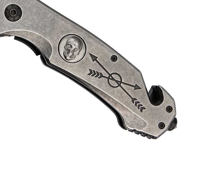 Nóż ratowniczy sprężynowy składany taktyczny BSH N-363C punisher